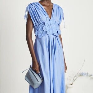 Mrs. Rosier Never Worn Blue Maxi